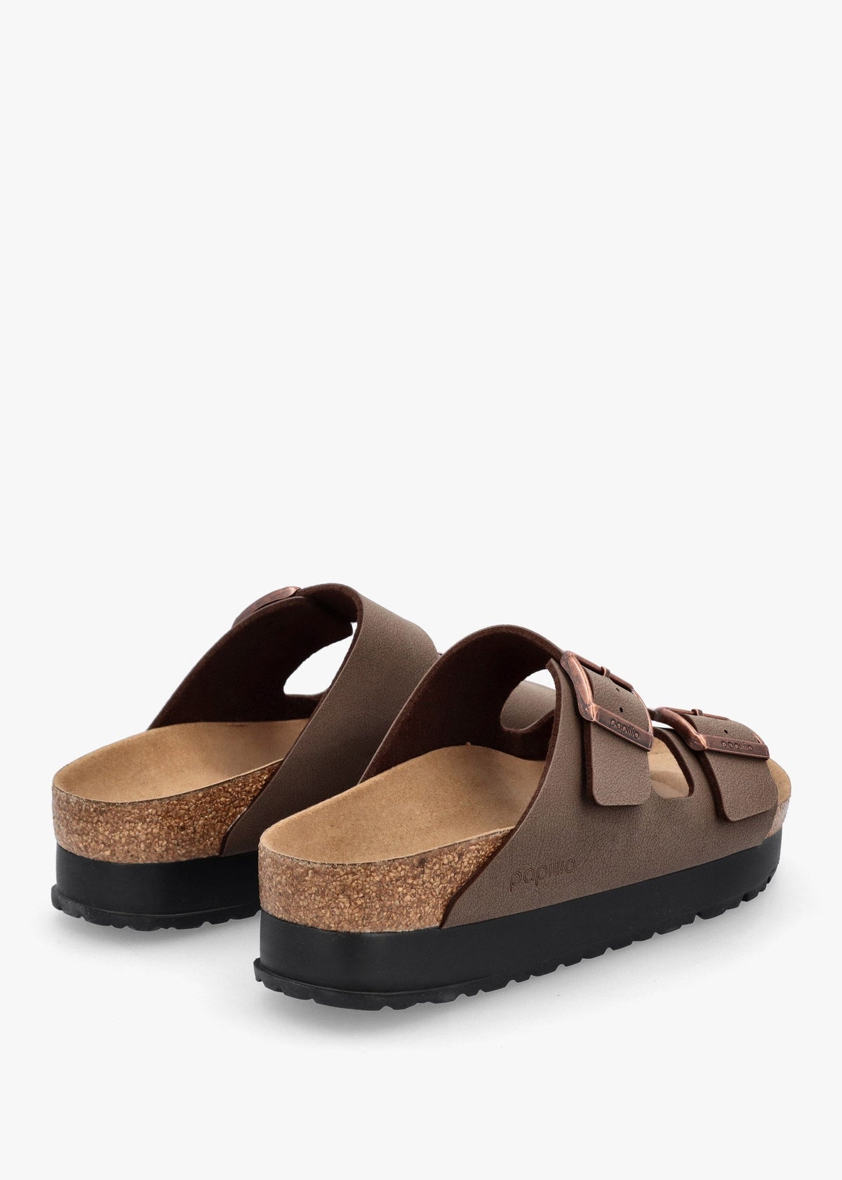 Arizona Pap Flex Platform Birko-Flor Mocca Mules