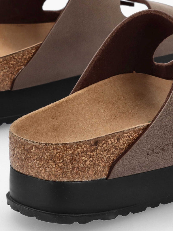 Arizona Pap Flex Platform Birko-Flor Mocca Mules