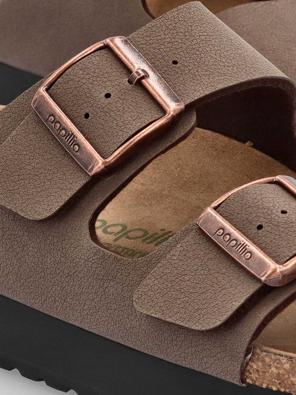 Arizona Pap Flex Platform Birko-Flor Mocca Mules