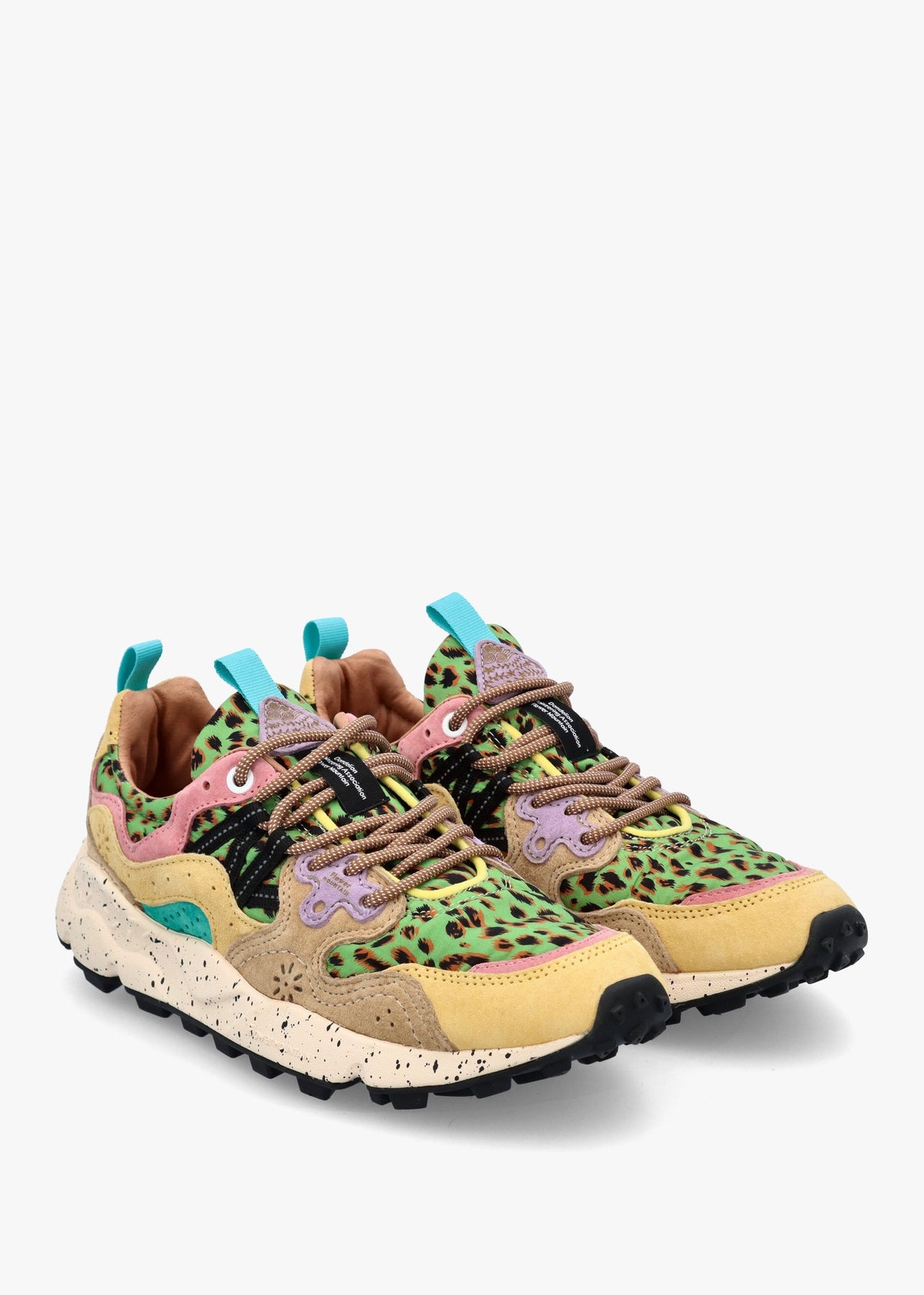 Women's Yamano 3 Beige Sand Suede & Nylon Trainers