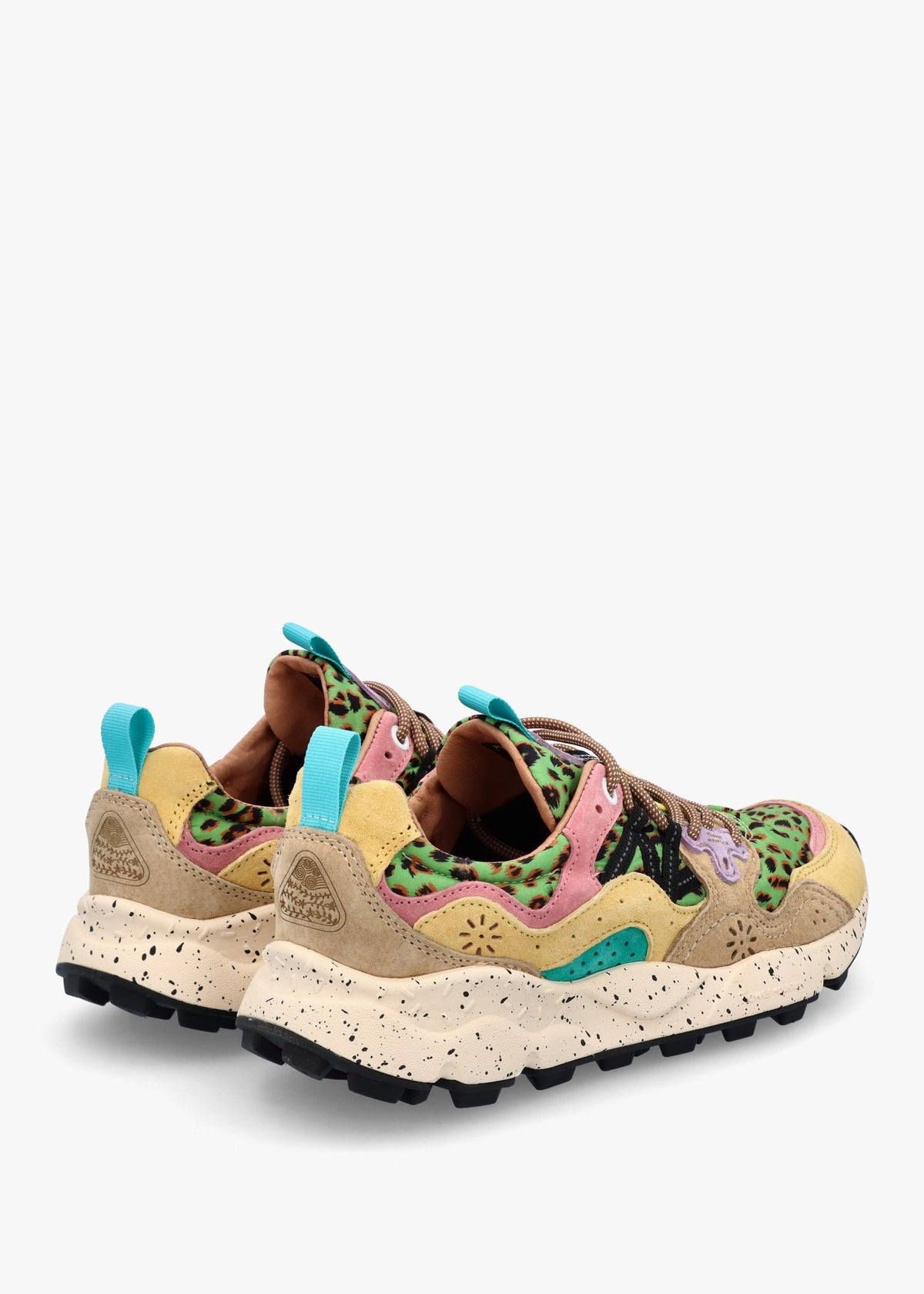 Women's Yamano 3 Beige Sand Suede & Nylon Trainers