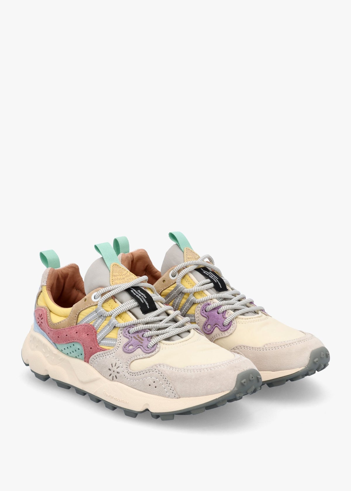 Women's Yamano 3 Rose Rose Suede & Nylon Trainers