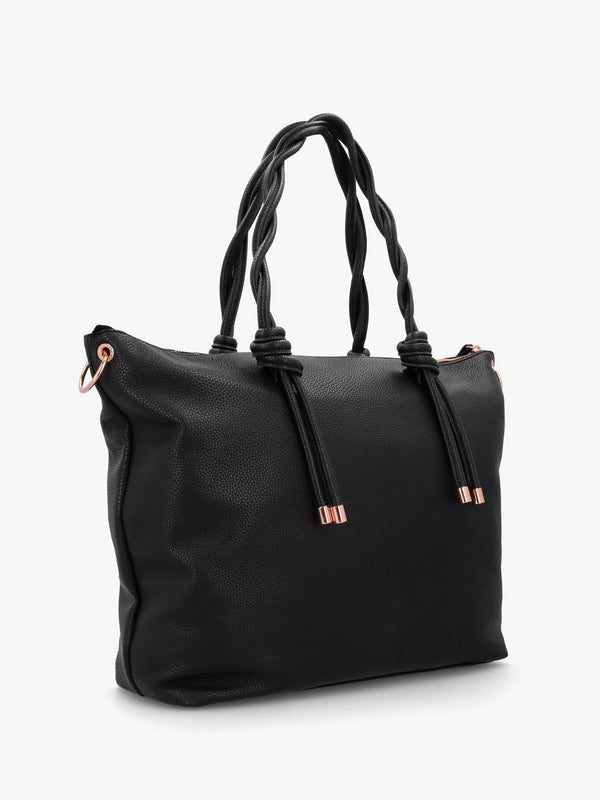 Scarlett Nero Shopper Bag