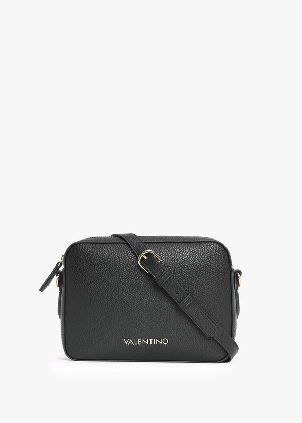 Brixton II Nero Pebbled Camera Bag