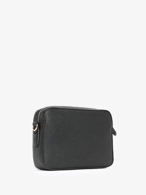 Brixton II Nero Pebbled Camera Bag