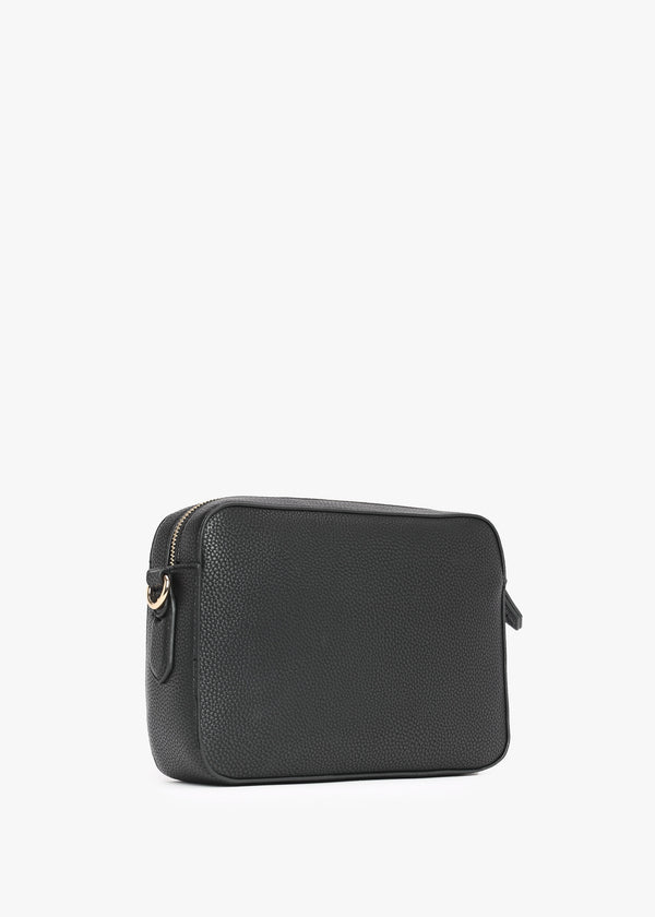 Brixton II Nero Pebbled Camera Bag