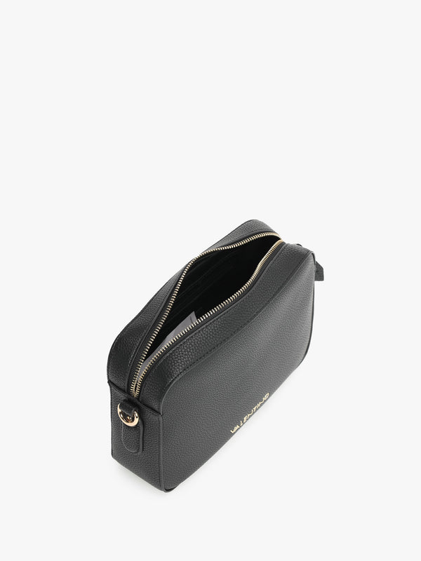 Brixton II Nero Pebbled Camera Bag