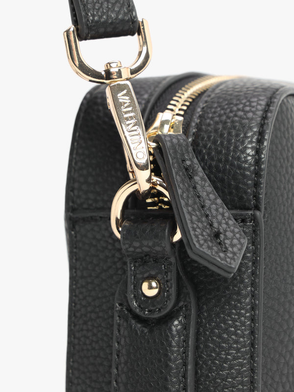 Brixton II Nero Pebbled Camera Bag