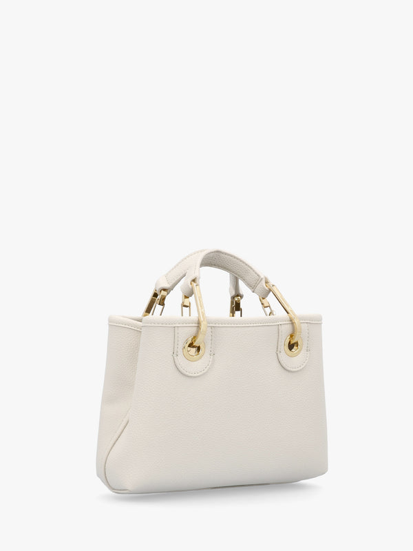 X Small Cream Cross-Body Shopper Bag