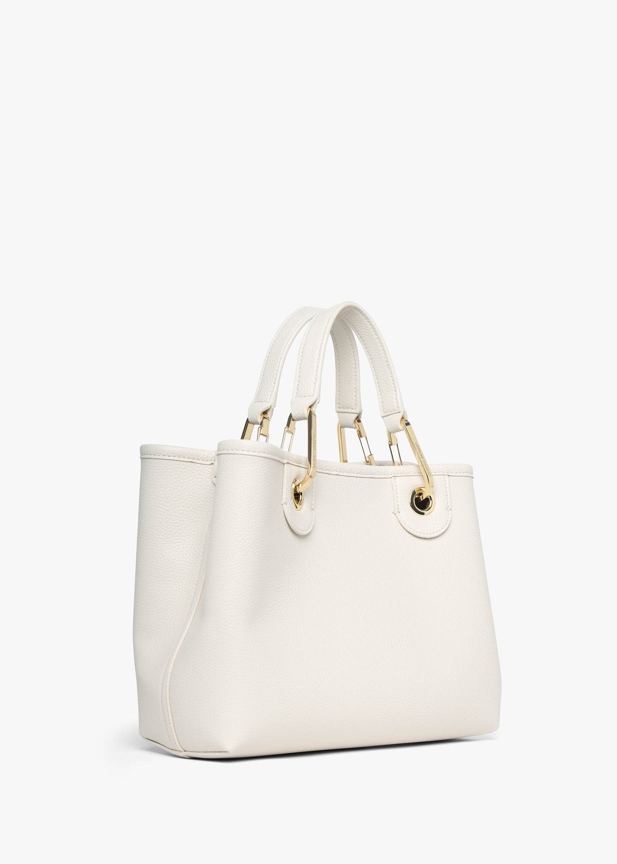 Myea Cream Shopper Bag With Pouch