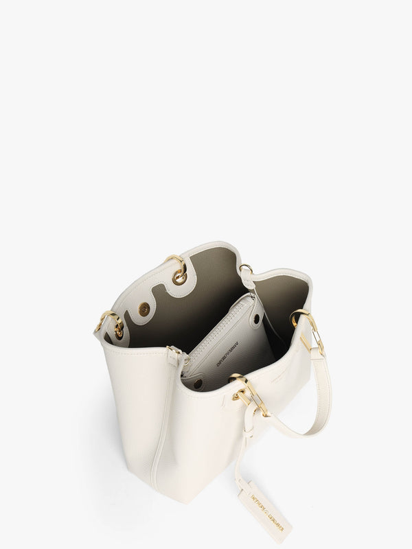 Myea Cream Shopper Bag With Pouch
