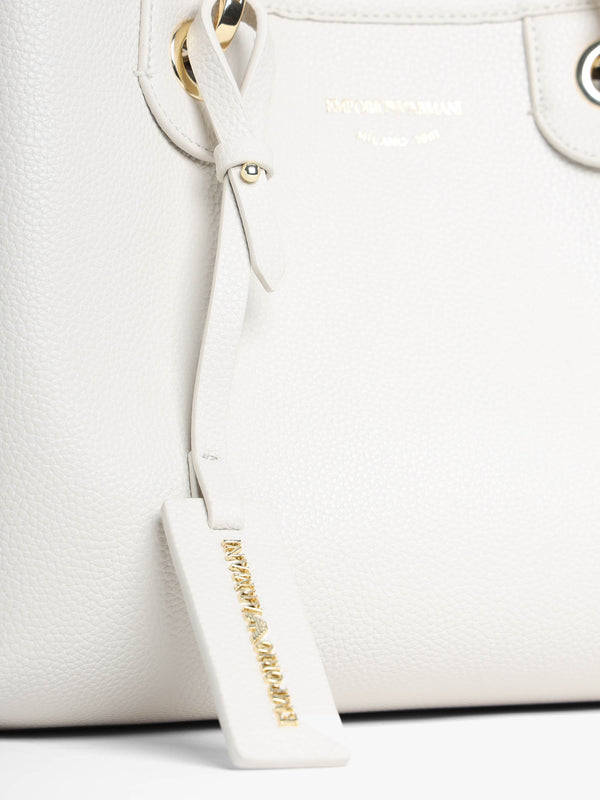 Myea Cream Shopper Bag With Pouch