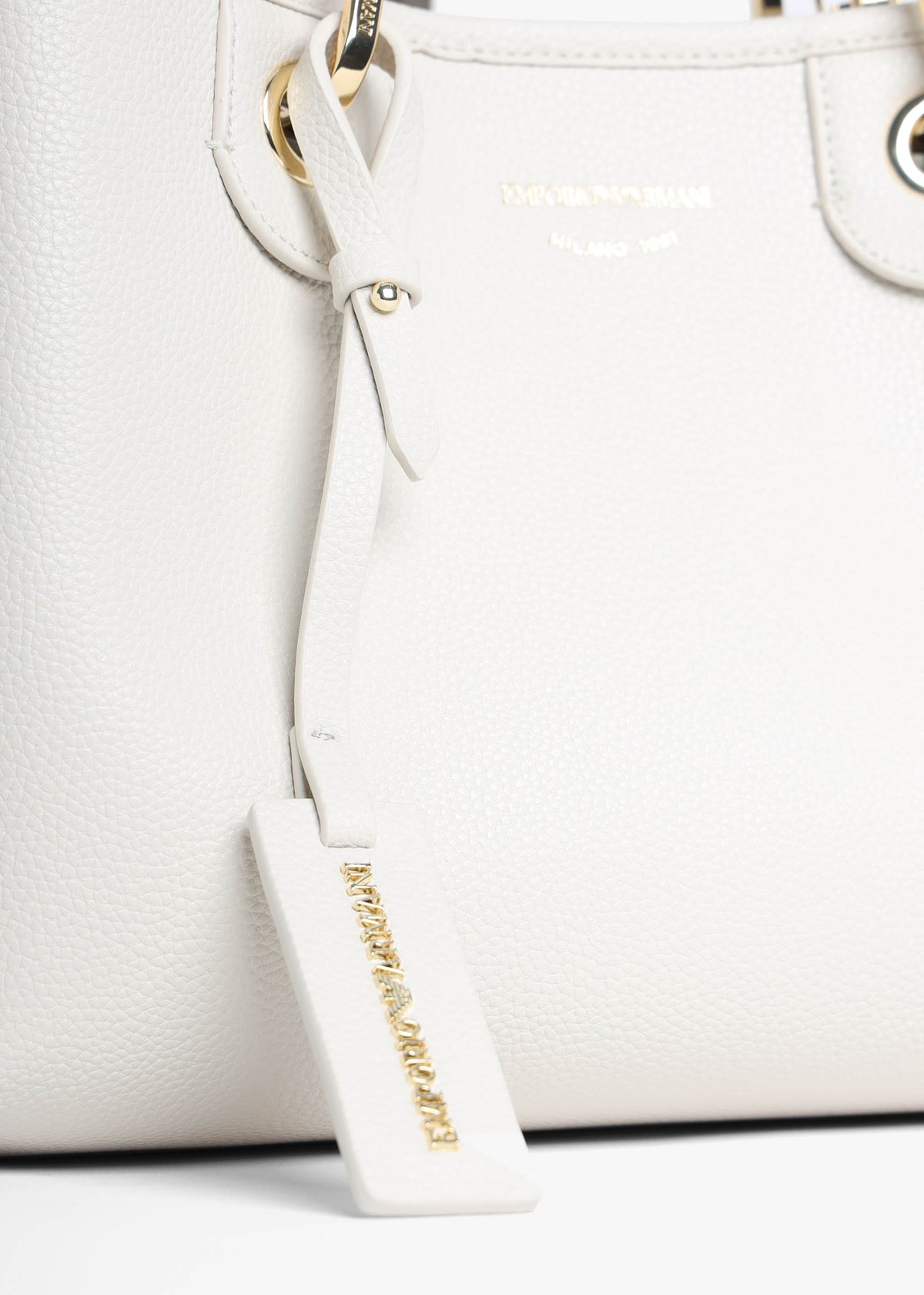 Myea Cream Shopper Bag With Pouch