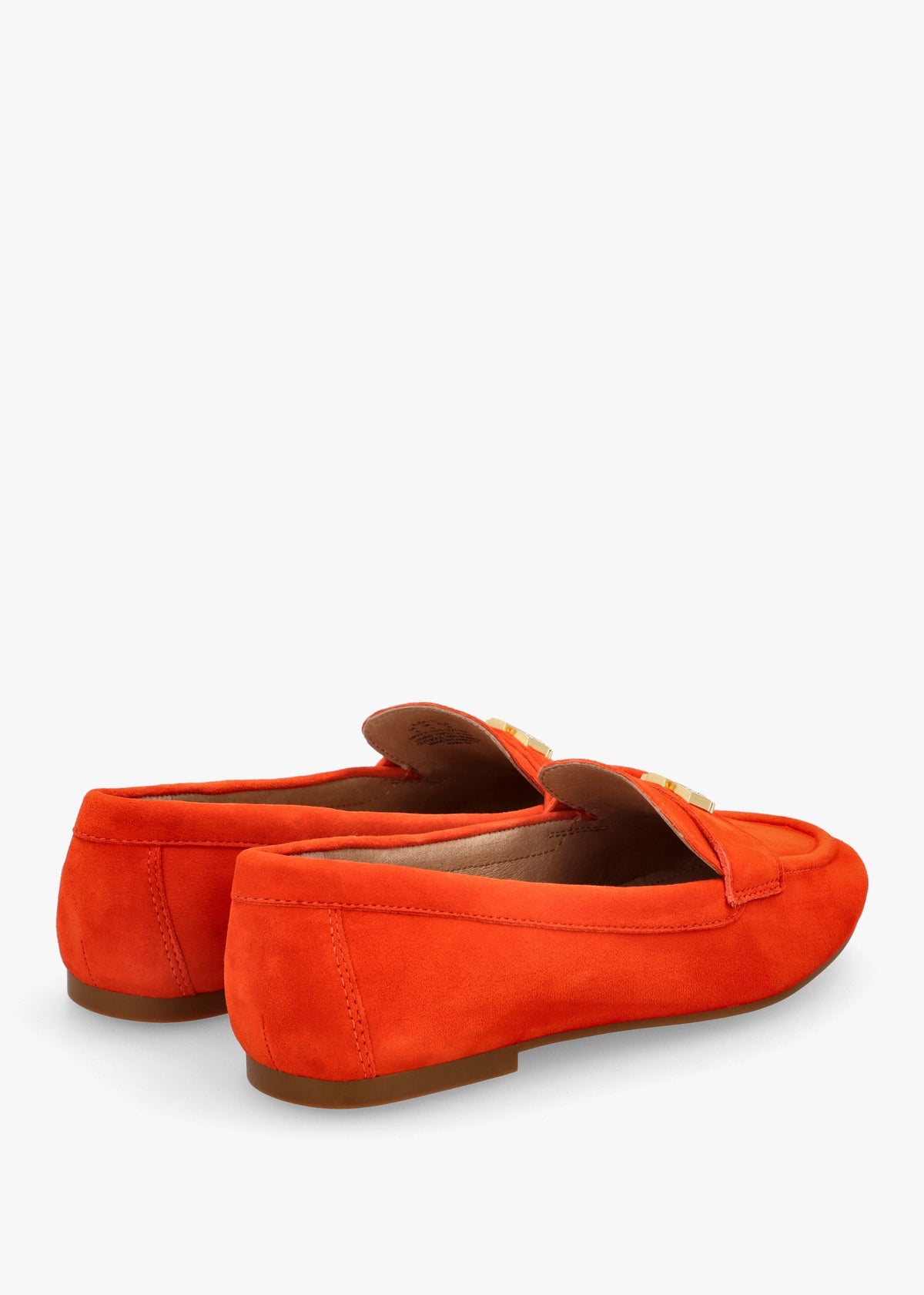 Averi III Orange Suede Loafers