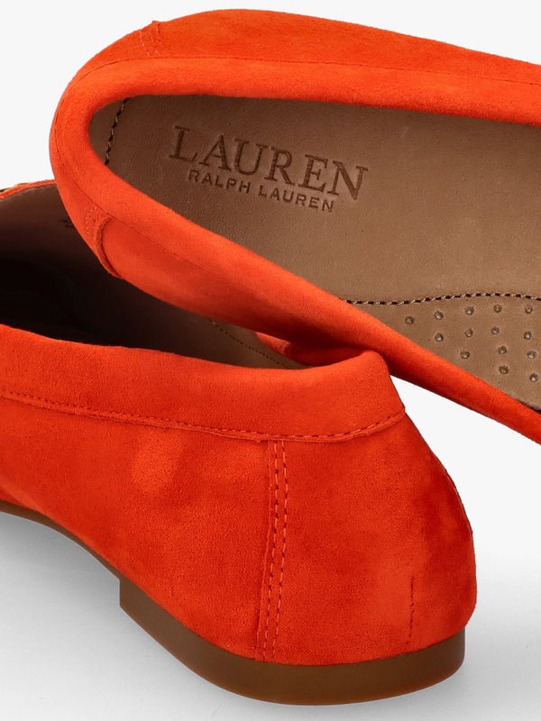 Averi III Orange Suede Loafers