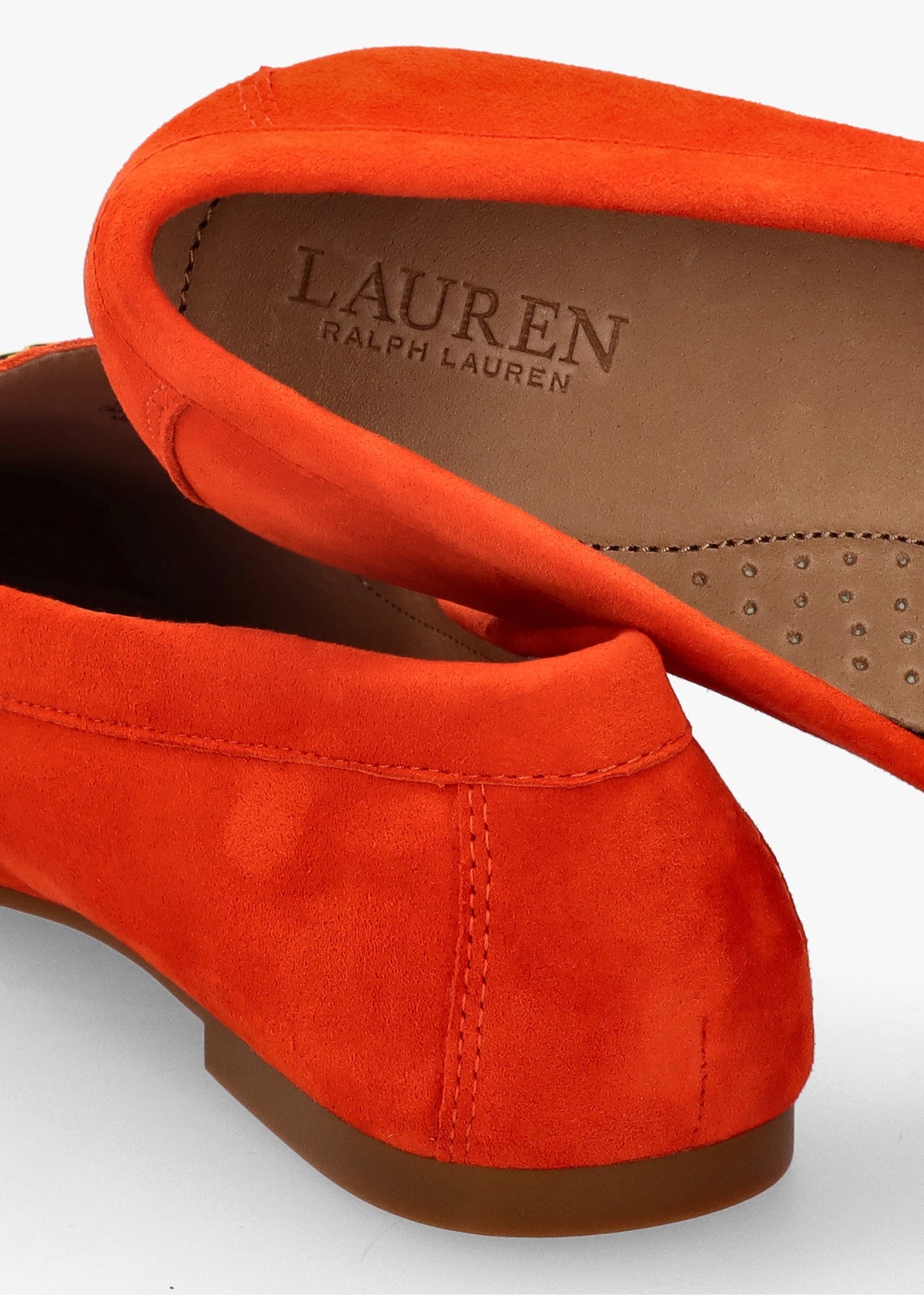 Averi III Orange Suede Loafers