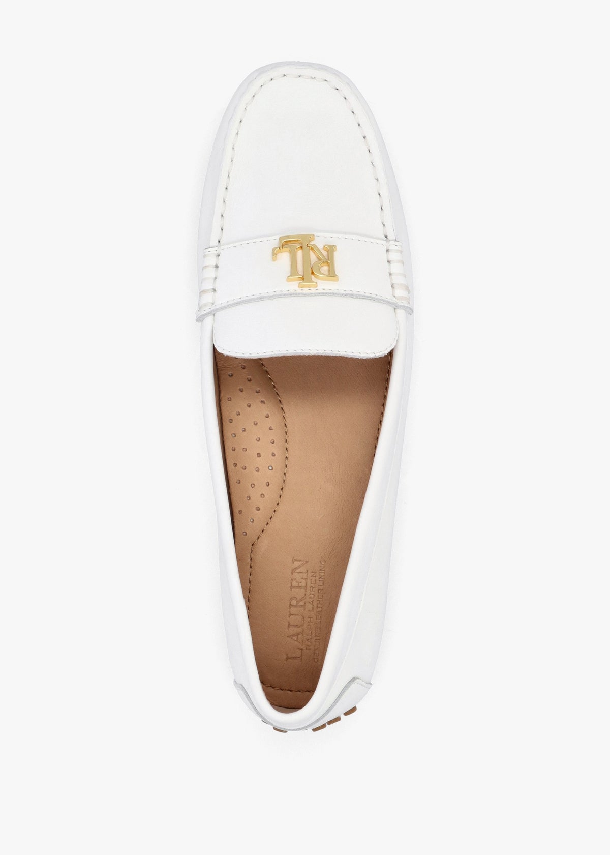 Barnsbury White Leather Loafers
