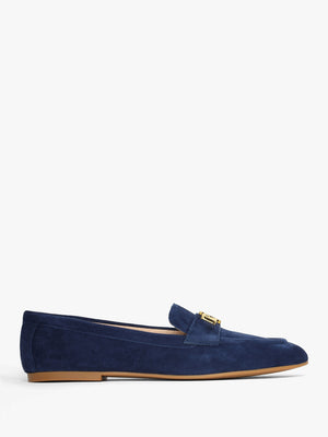 Averi III Navy Suede Loafers