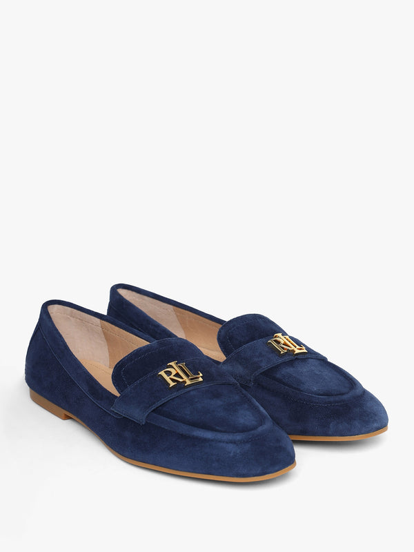 Averi III Navy Suede Loafers