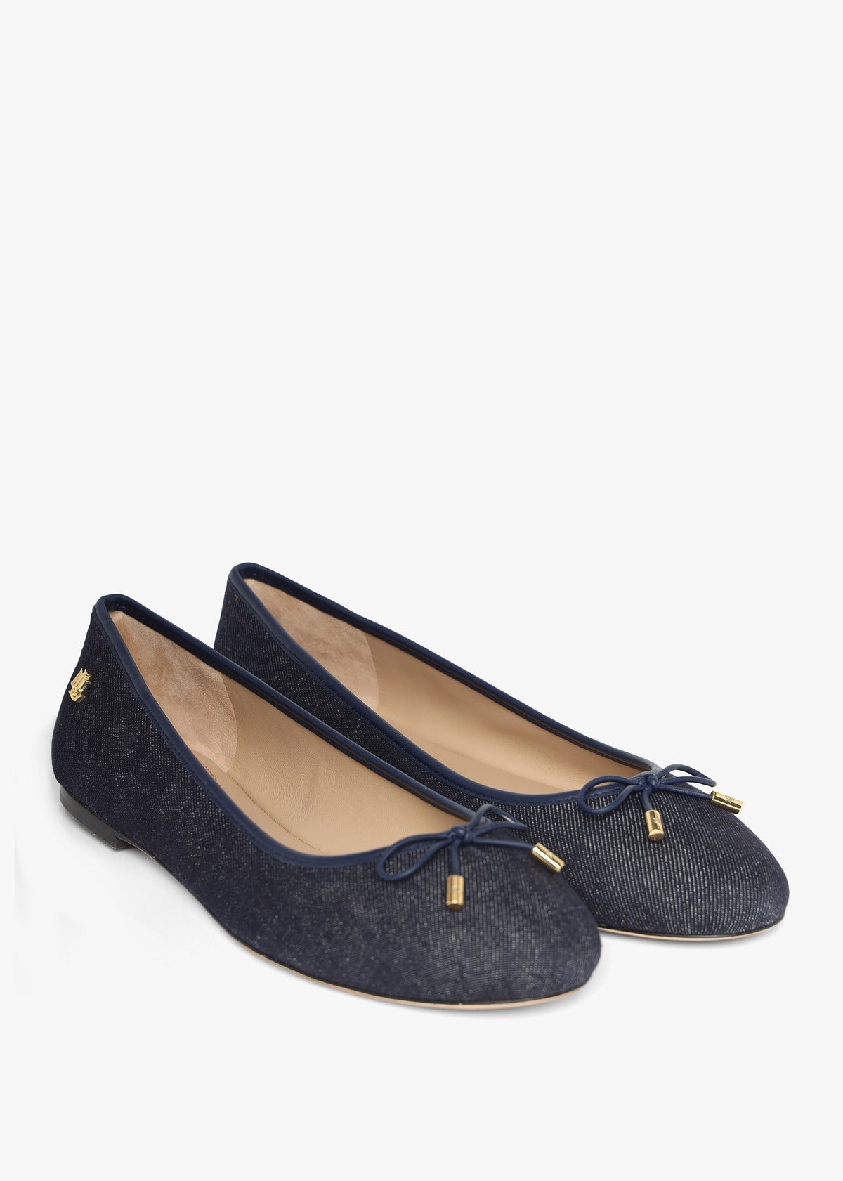 Jayna Blue Denim Ballet Pumps