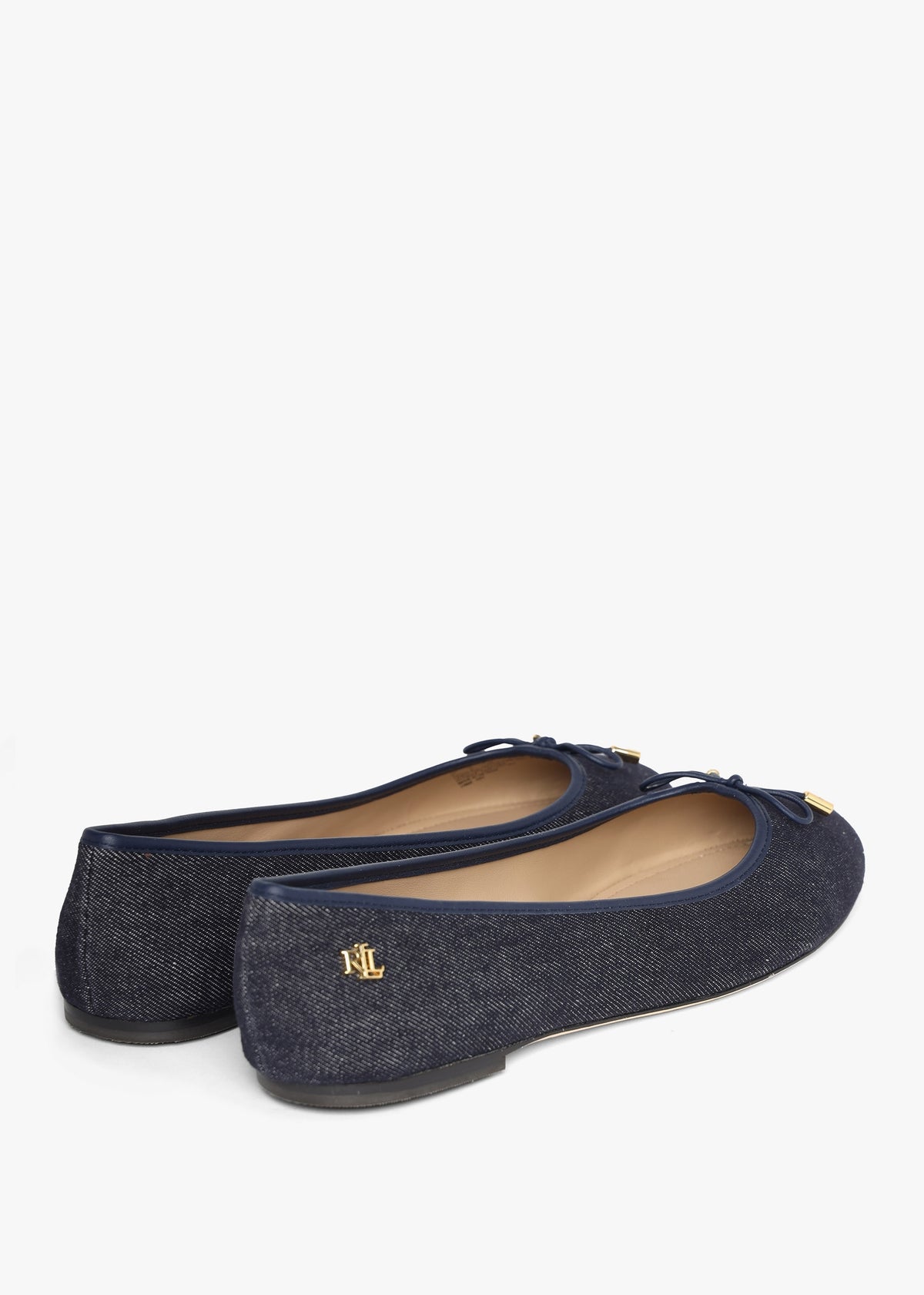 Jayna Blue Denim Ballet Pumps