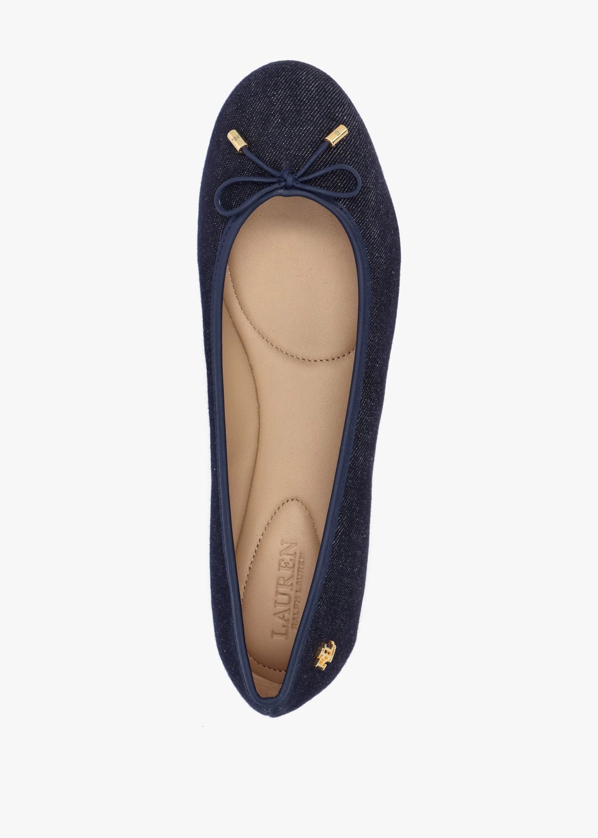 Jayna Blue Denim Ballet Pumps