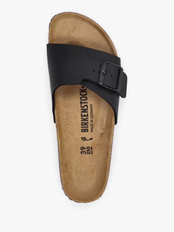 Catalina Birko-Flor Black Mules