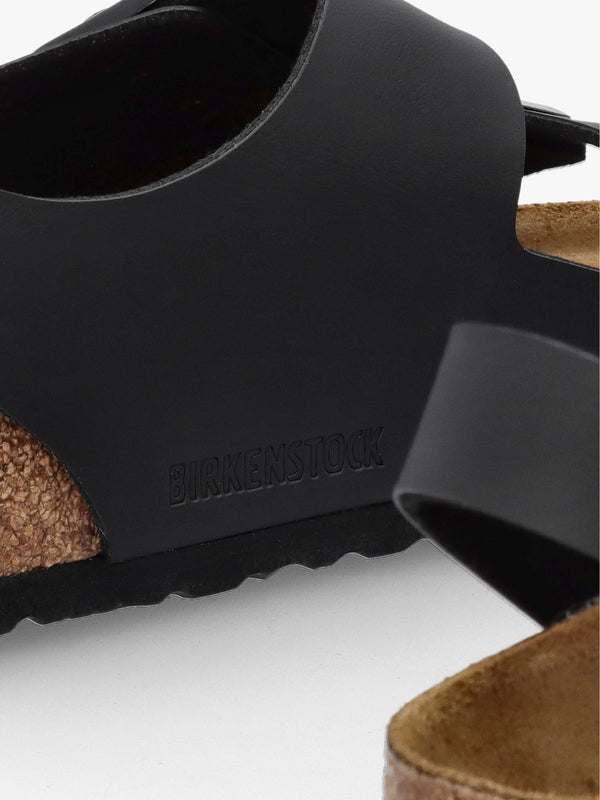 Milano Black Birko-Flor Sandals