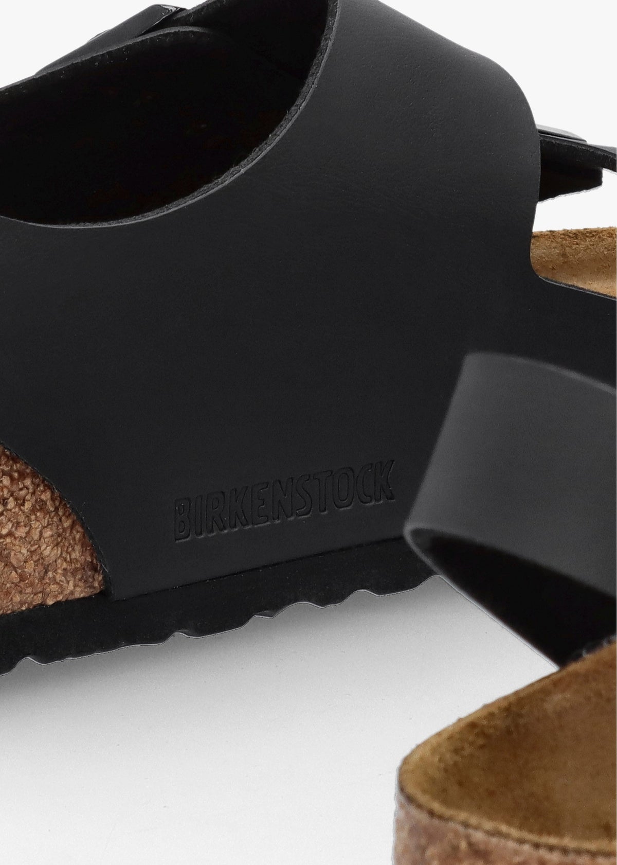 Milano Black Birko-Flor Sandals