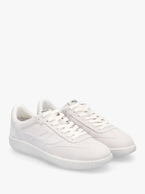 Siena Off White Nubuck Leather Trainers