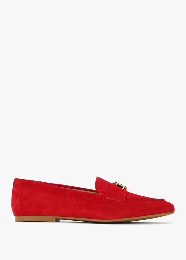 Averi III Red Suede Loafers