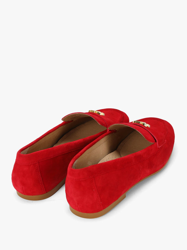 Averi III Red Suede Loafers