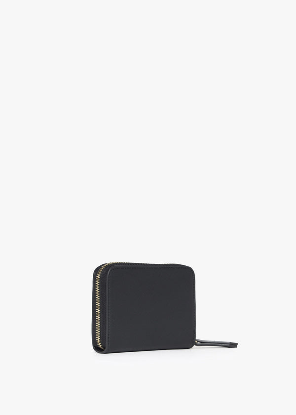 Zero II Nero Zip Around Purse