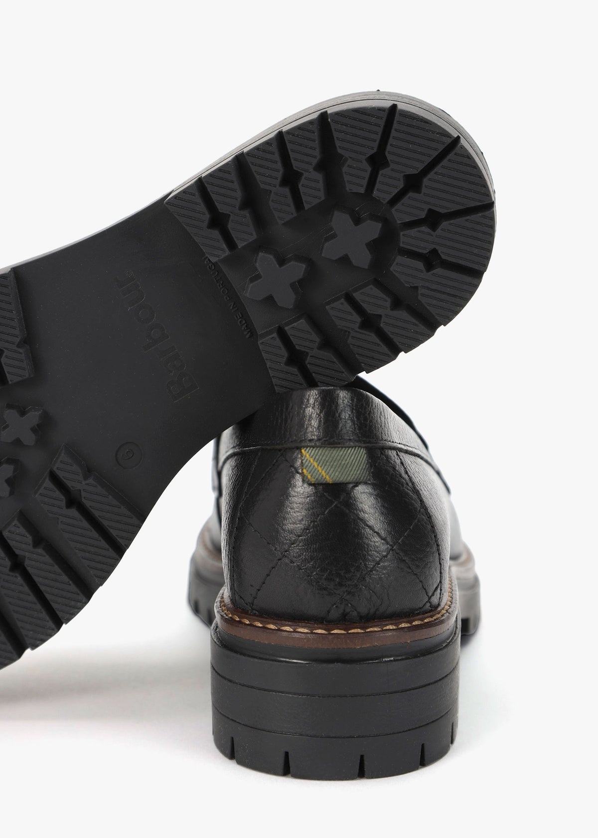 Maddie Classic Black Leather Loafers