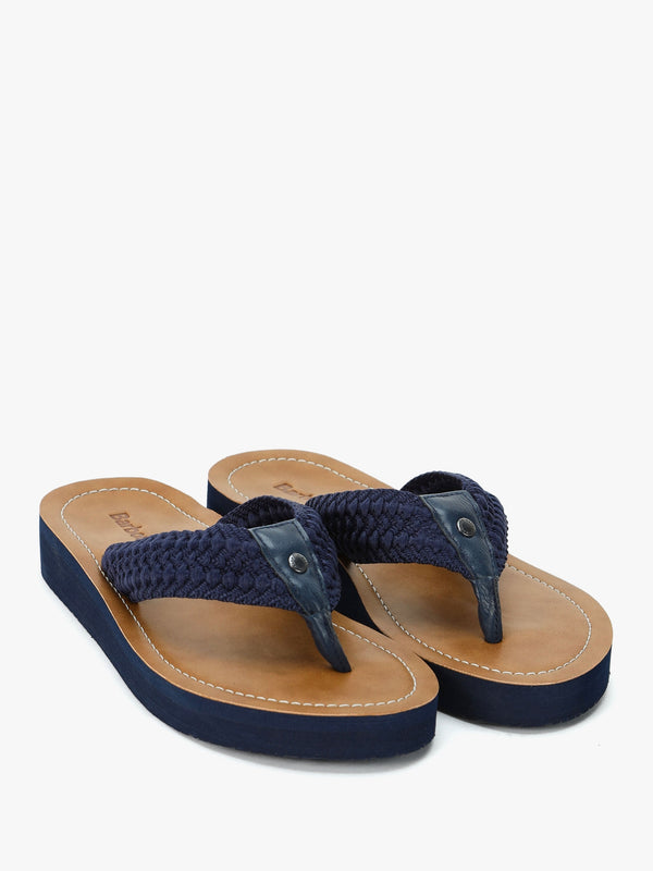 Kelburn Navy Toe Post Flip Flops