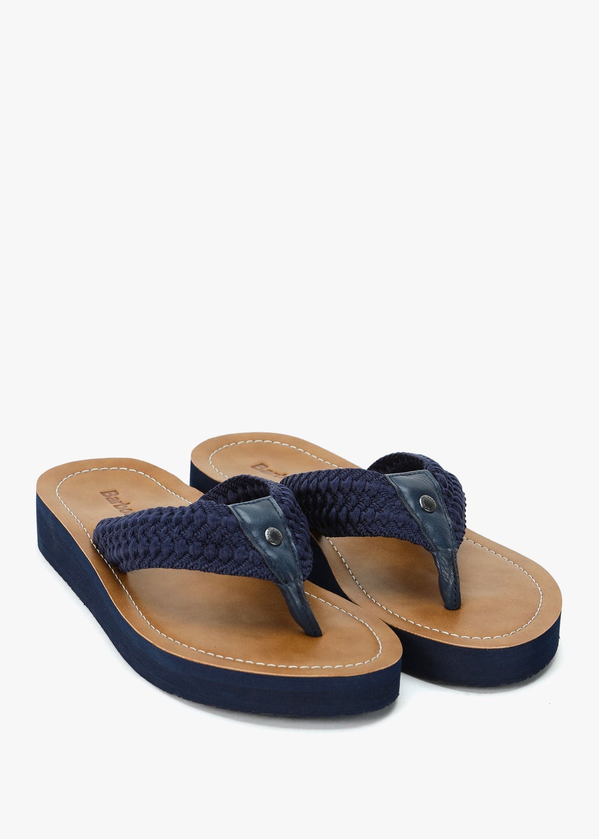 Kelburn Navy Toe Post Flip Flops