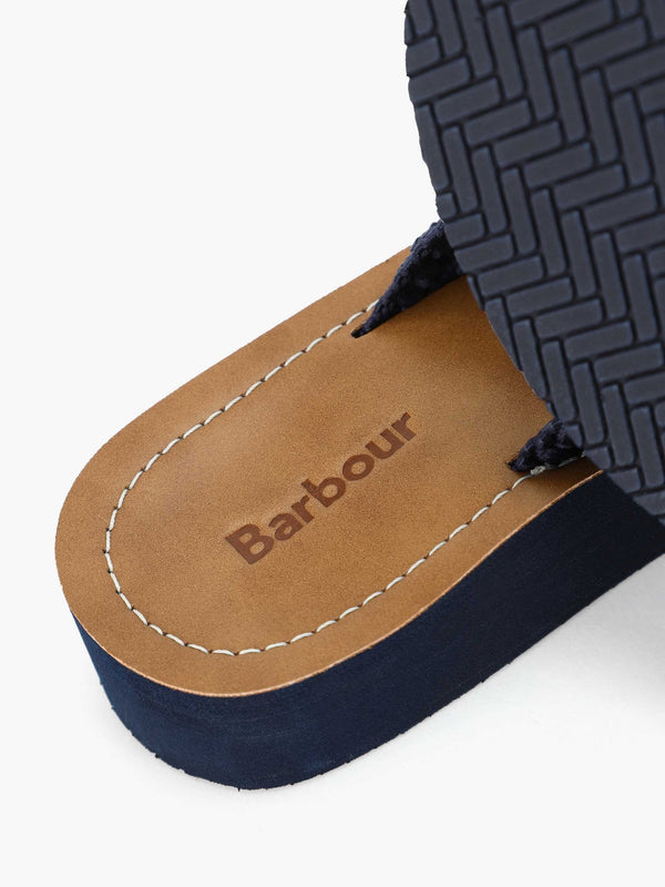 Kelburn Navy Toe Post Flip Flops