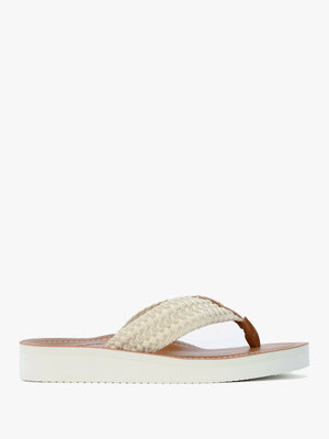 Kelburn Classic White Toe Post Flip Flops