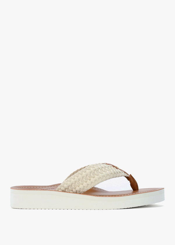 Kelburn Classic White Toe Post Flip Flops