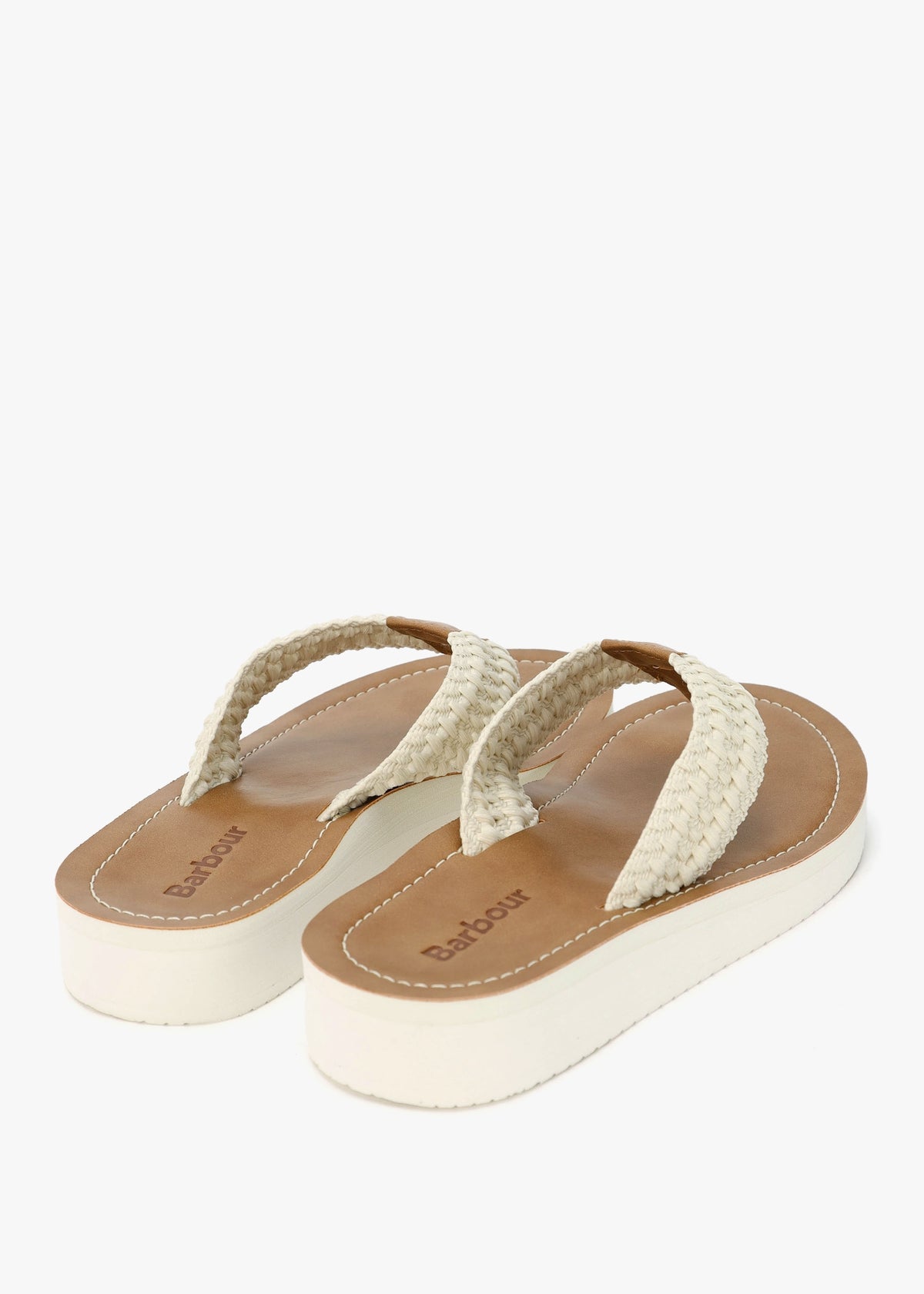 Kelburn Classic White Toe Post Flip Flops