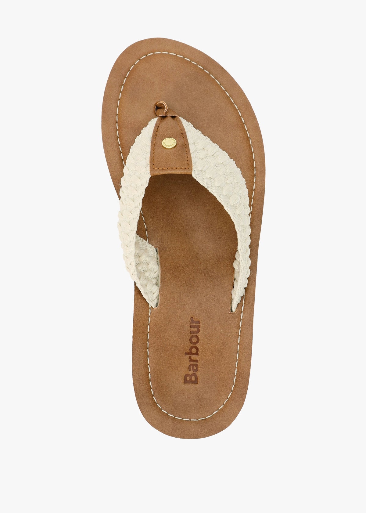 Kelburn Classic White Toe Post Flip Flops