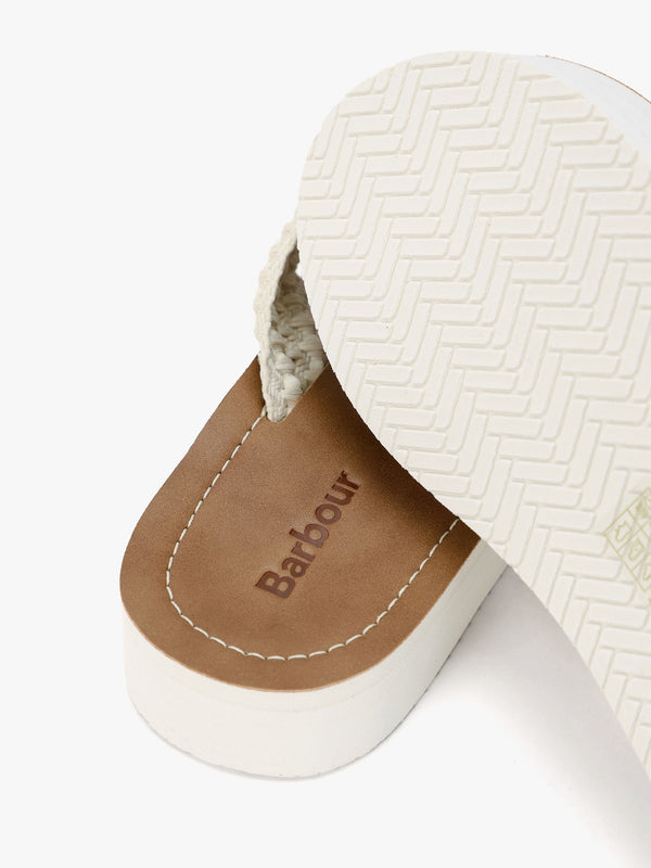 Kelburn Classic White Toe Post Flip Flops