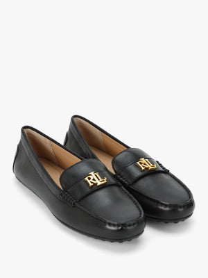 Barnsbury Black Leather Loafers