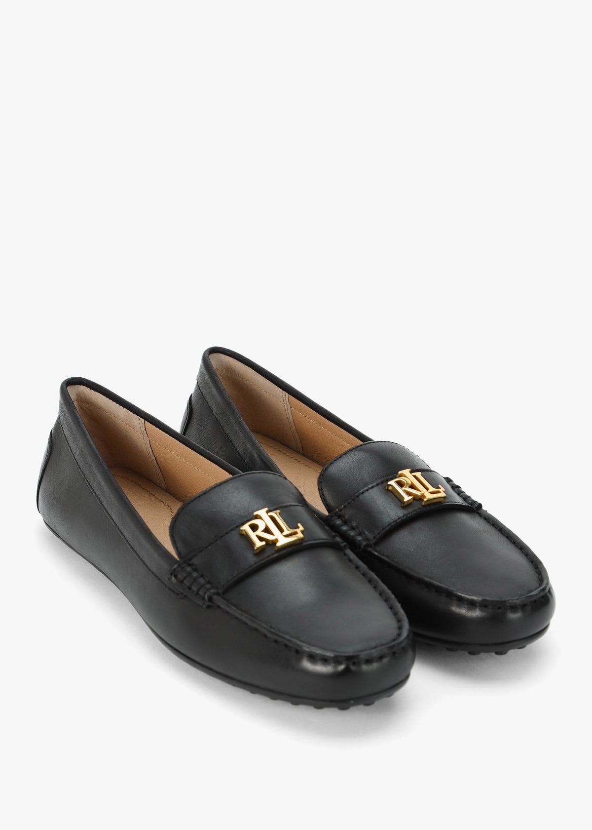 Barnsbury Black Leather Loafers