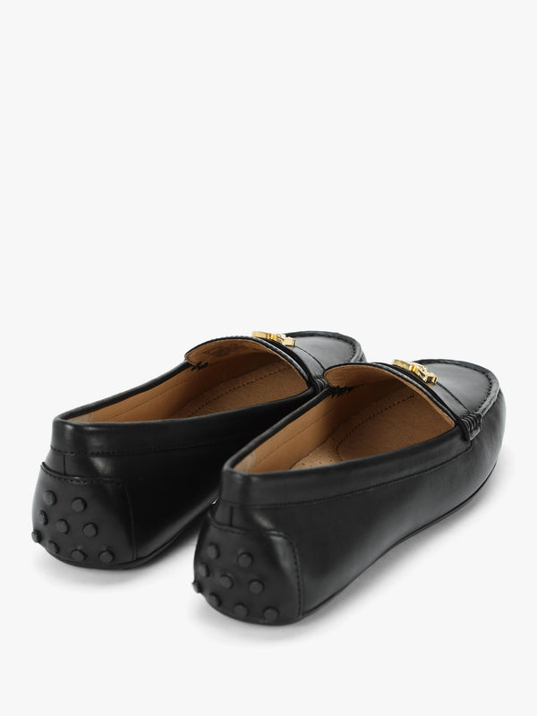 Barnsbury Black Leather Loafers