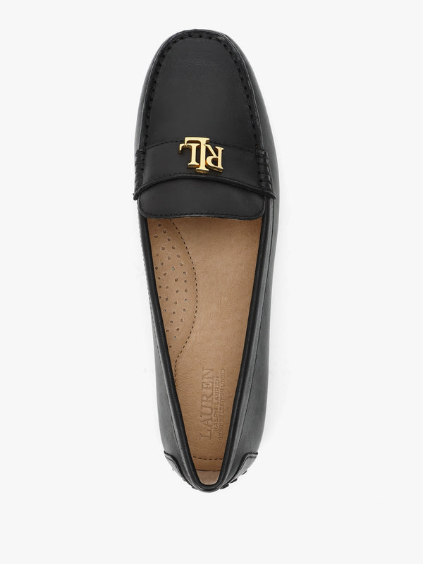 Barnsbury Black Leather Loafers