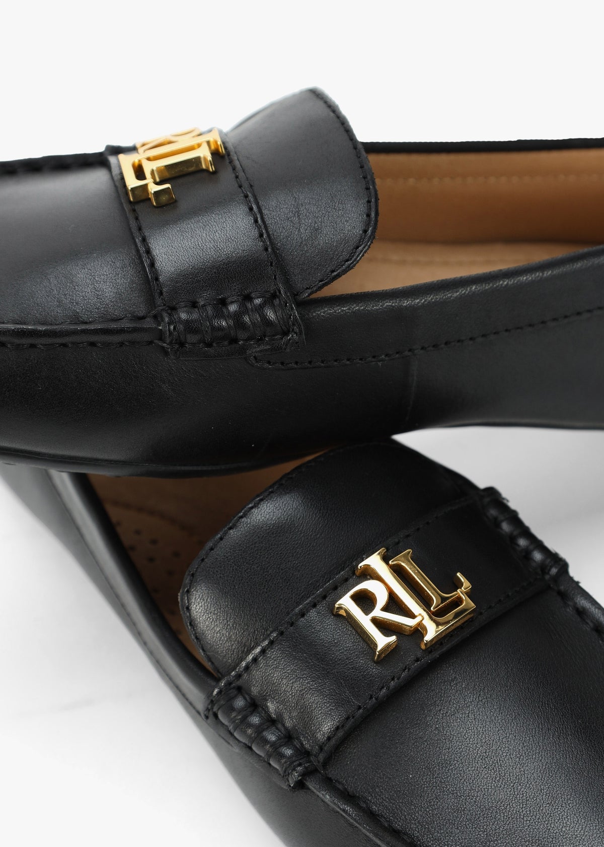 Barnsbury Black Leather Loafers