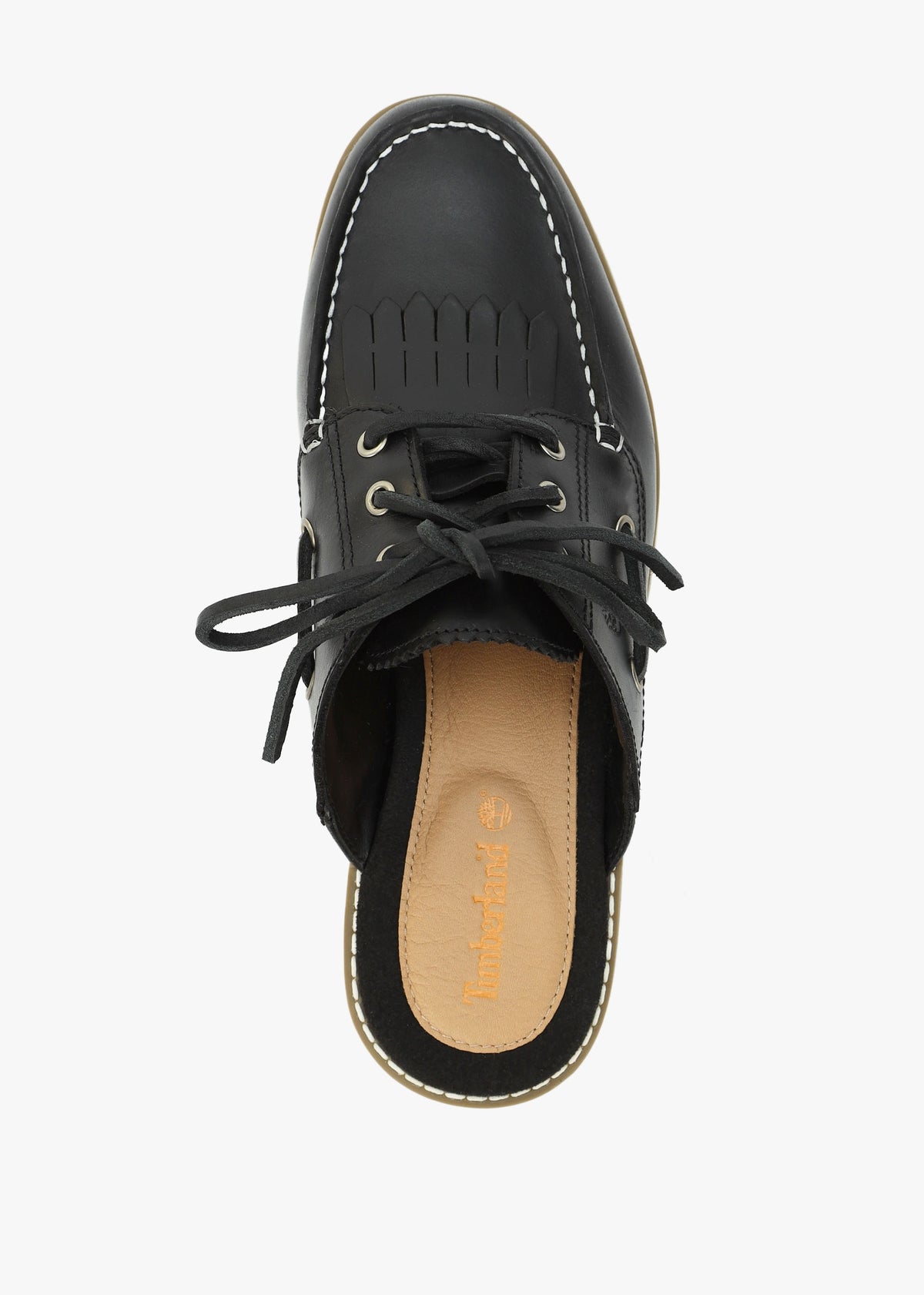 Women’s Noreen Black Leather Backless Mules
