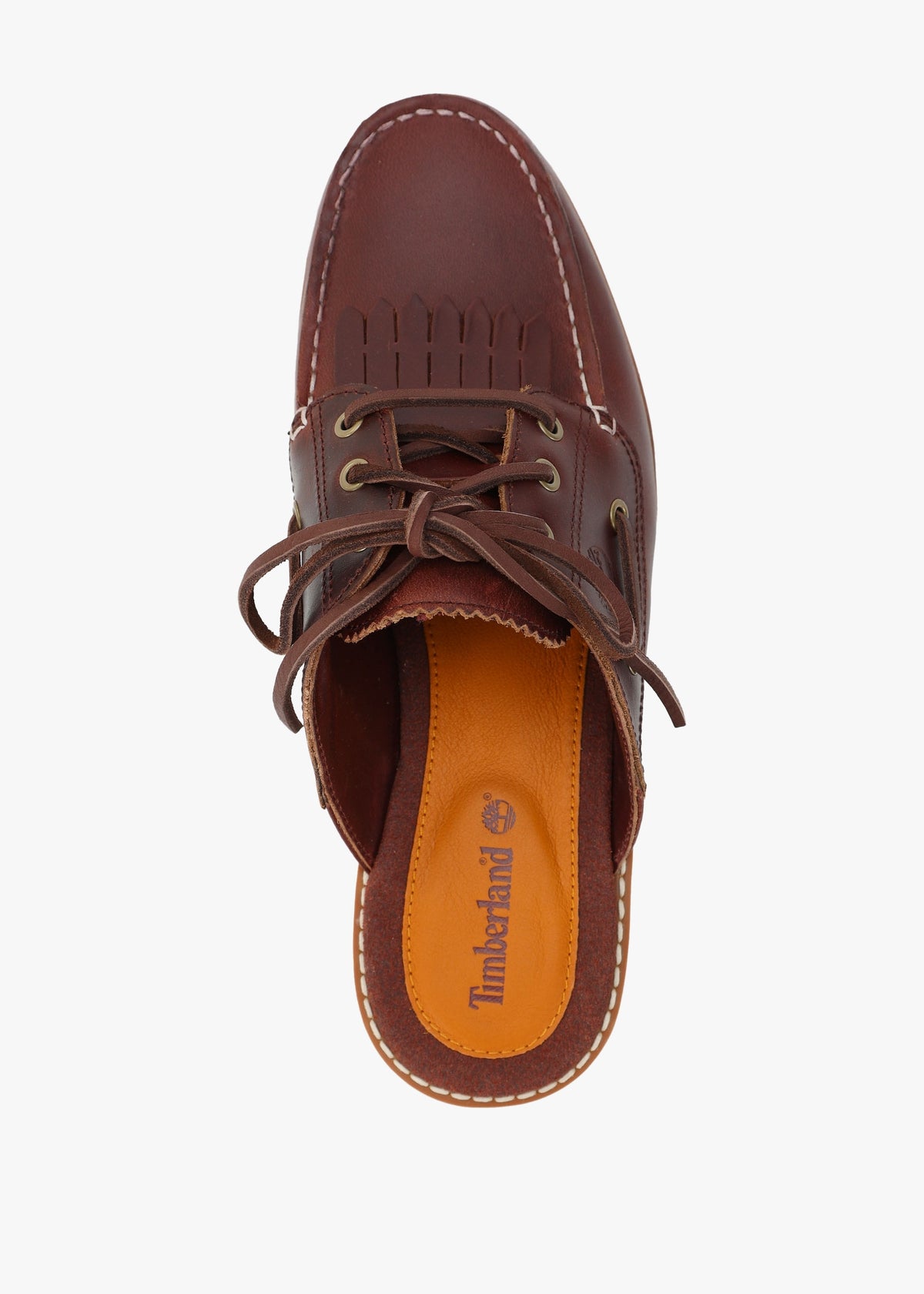 Women’s Noreen Burgundy Leather Backless Mules