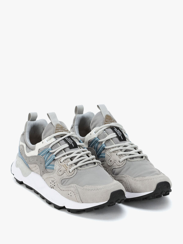 Men’s Yamano 3 Uni Grey Suede & Nylon Trainers